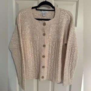 Ella Simone Cotton & Linen Sweater, Size Medium, Excellent Condition!